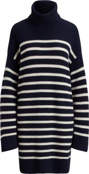 Lauren Ralph Lauren Areena Long Sleeve Wool & Cashmere Sweater Dress