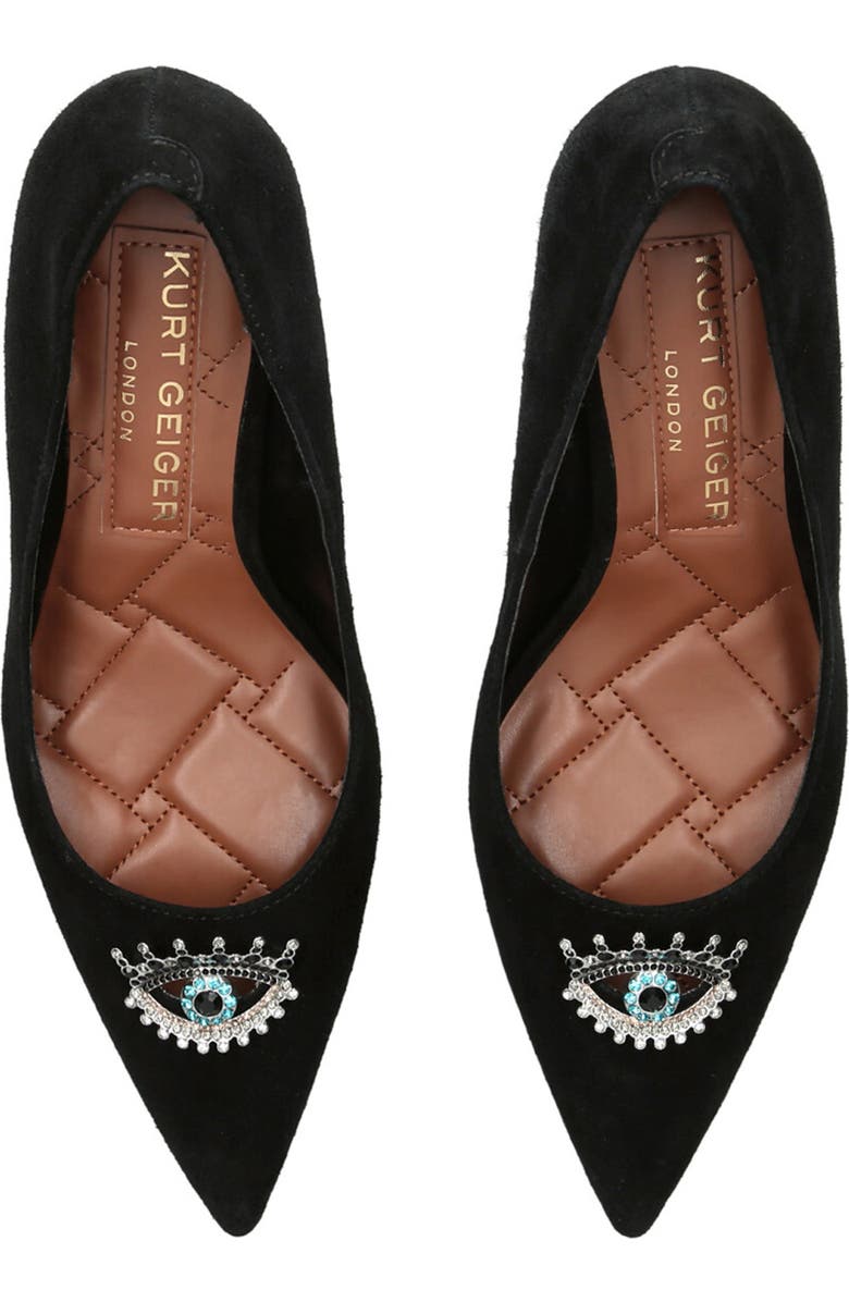 Kurt Geiger London Belgravia Evil Eye Pointed Toe Pump, Alternate, color,