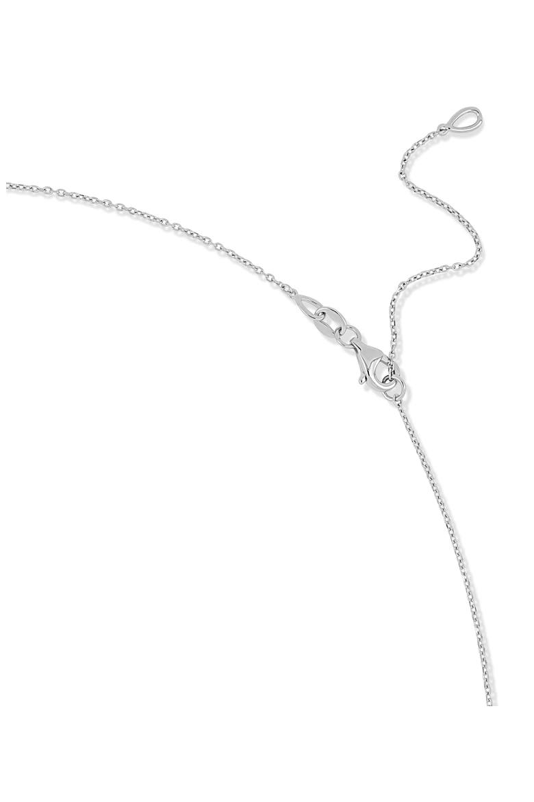 Mika Diamond Pendant Necklace, Alternate, color, 18K WHITE GOLD/ DIAMOND