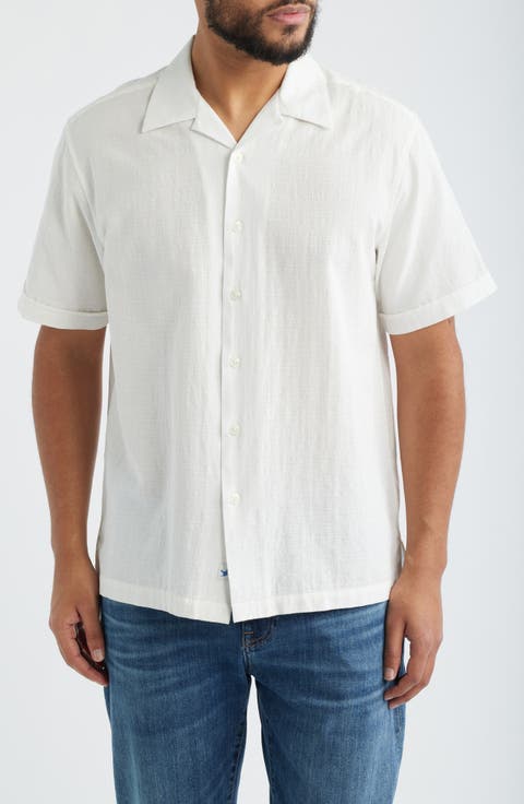 Ephesia Slub Cotton Camp Shirt