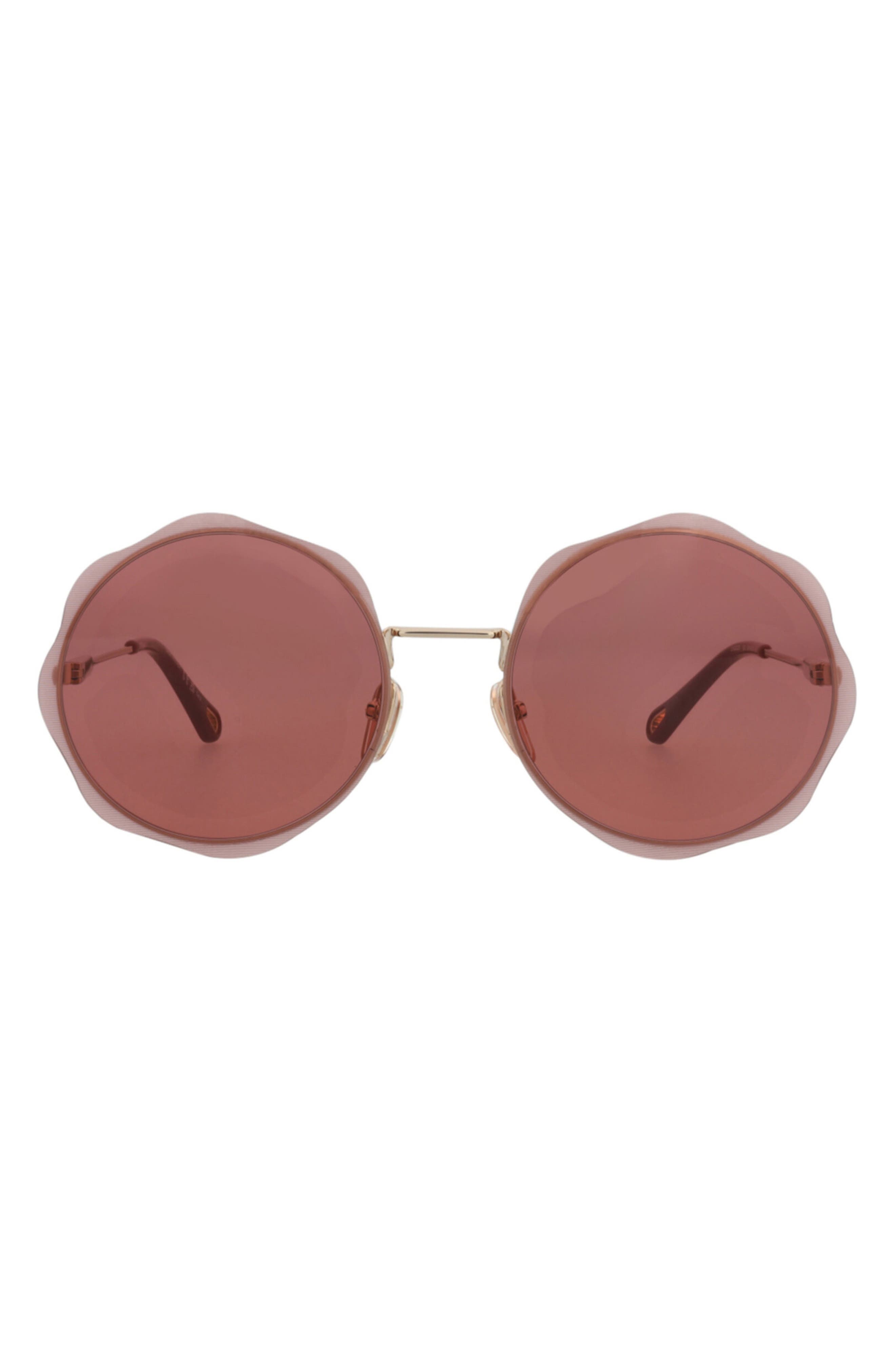 61mm Round Sunglasses