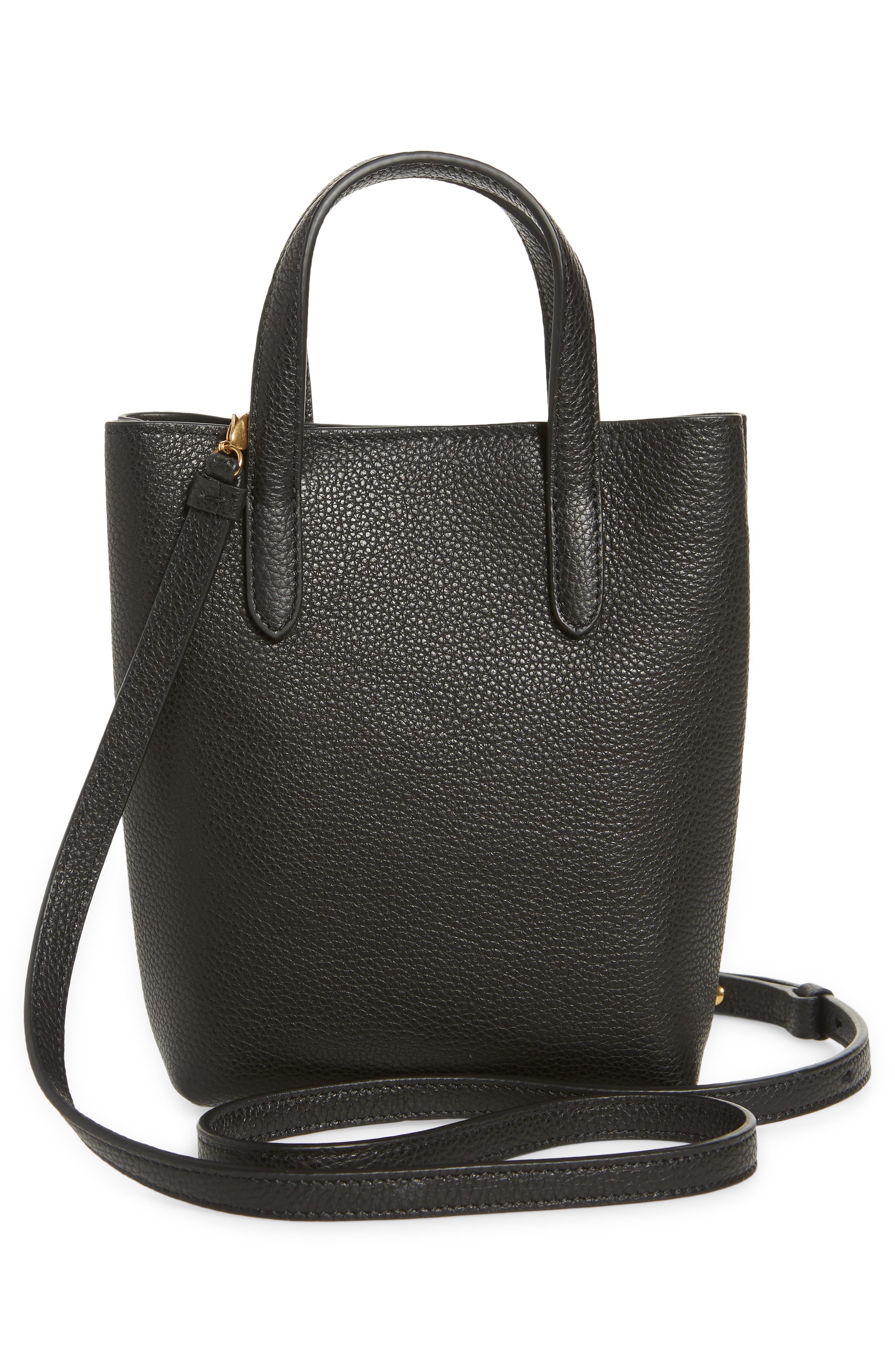 FERRAGAMO Travel Leather Tote, Alternate, color, 
