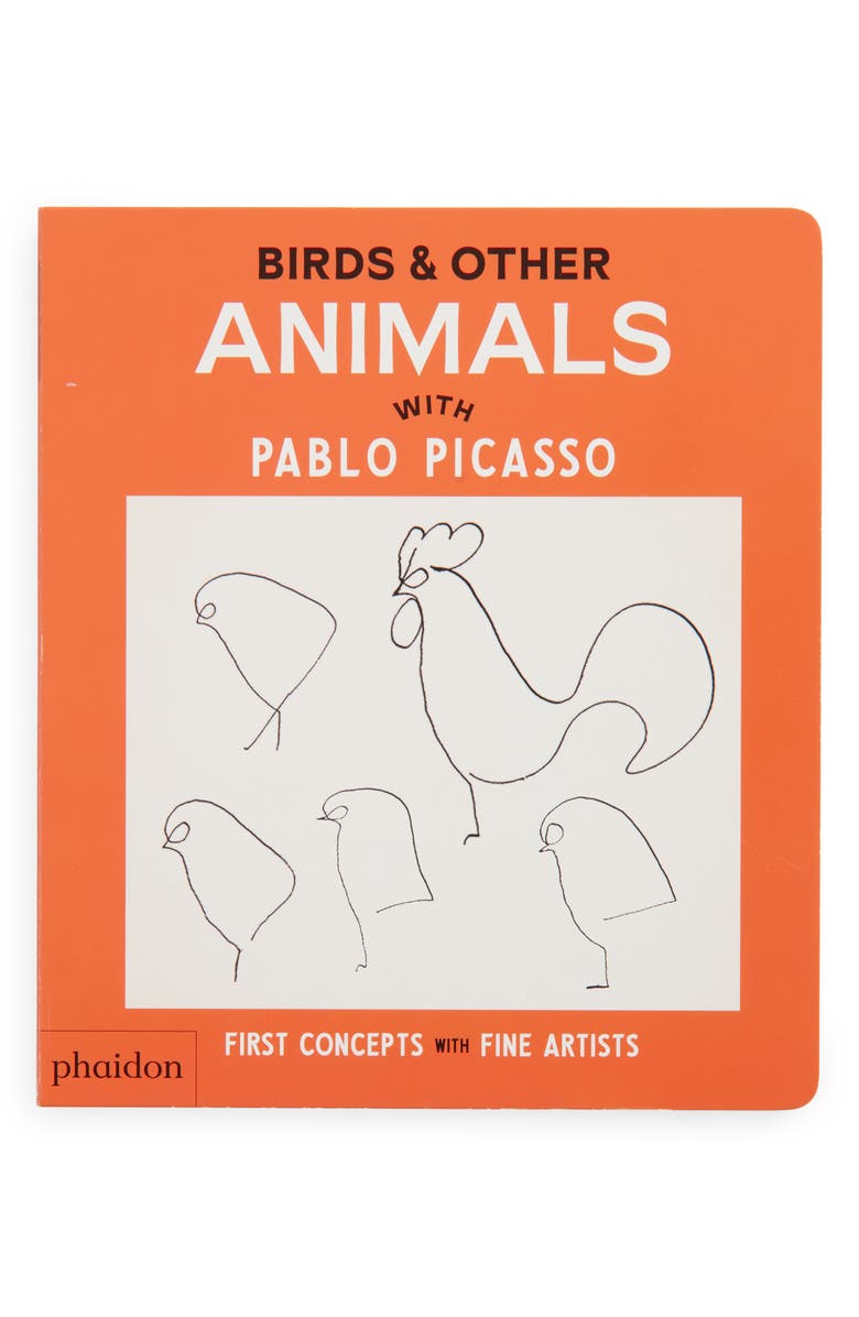 Phaidon Press 'Birds & Other Animals: with Pablo Picasso' Board Book, Main, color, 