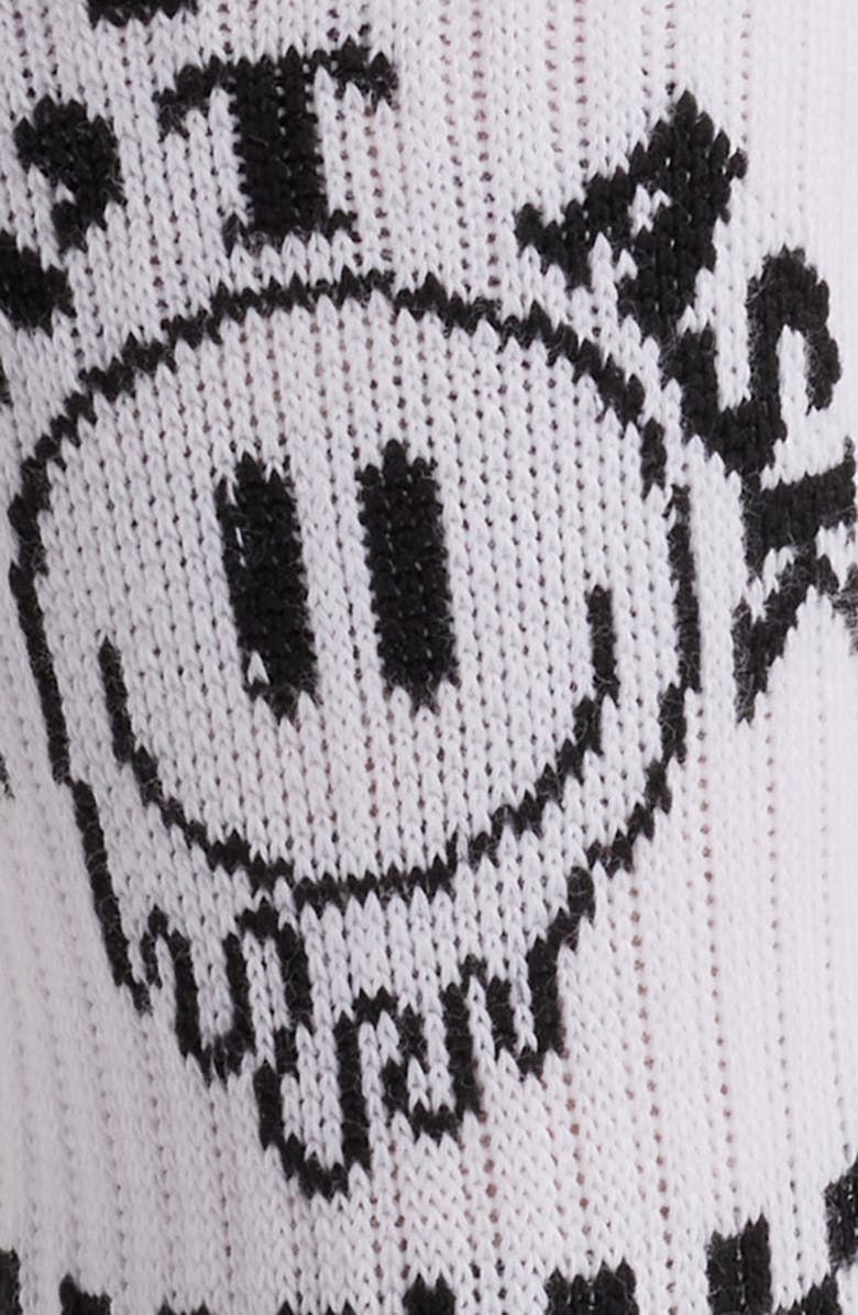 Friday Feelin’ Don't Ask Crew Socks, Alternate, color, White