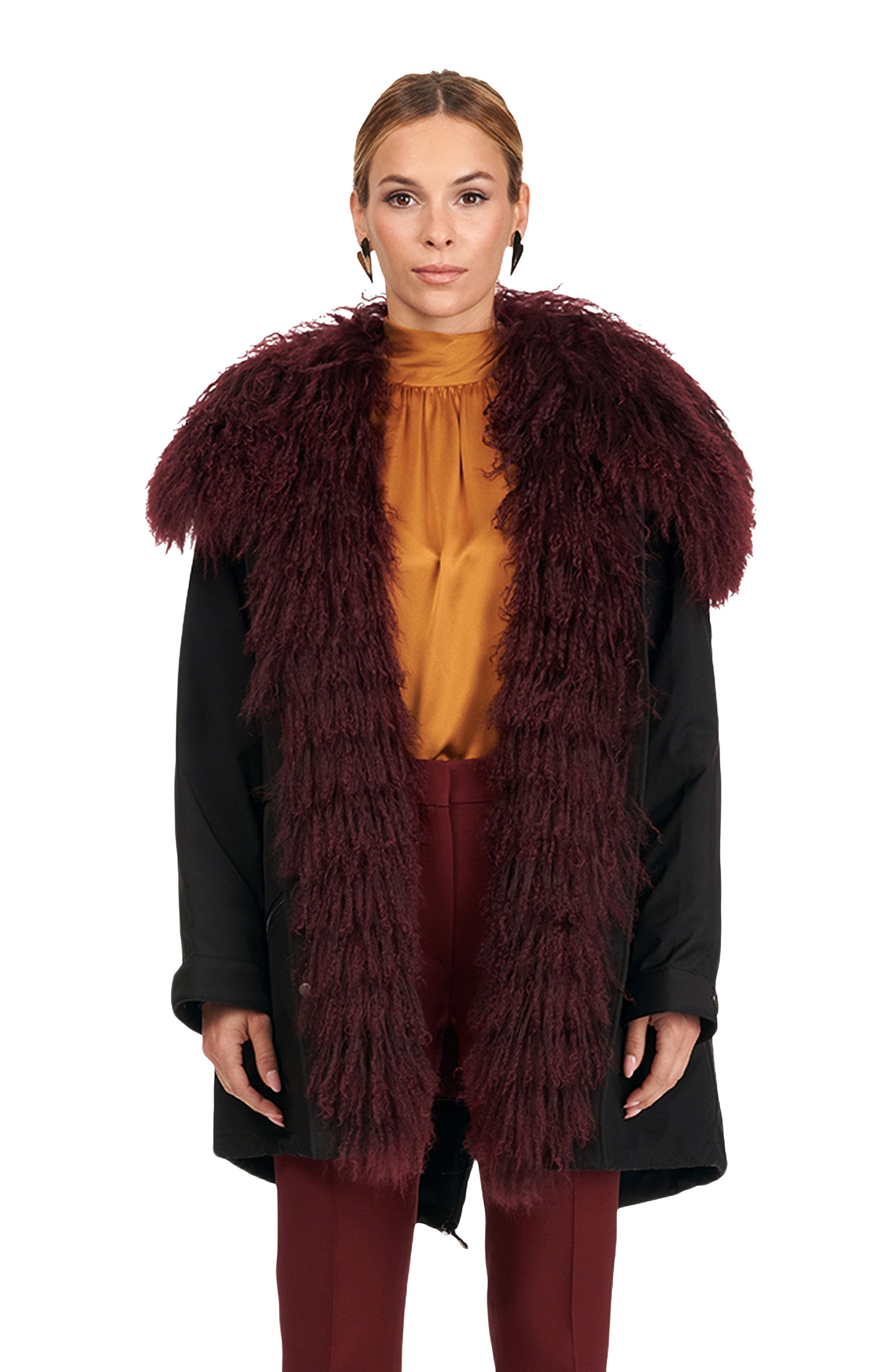 Parka With Tuxedo And Hood - image 2