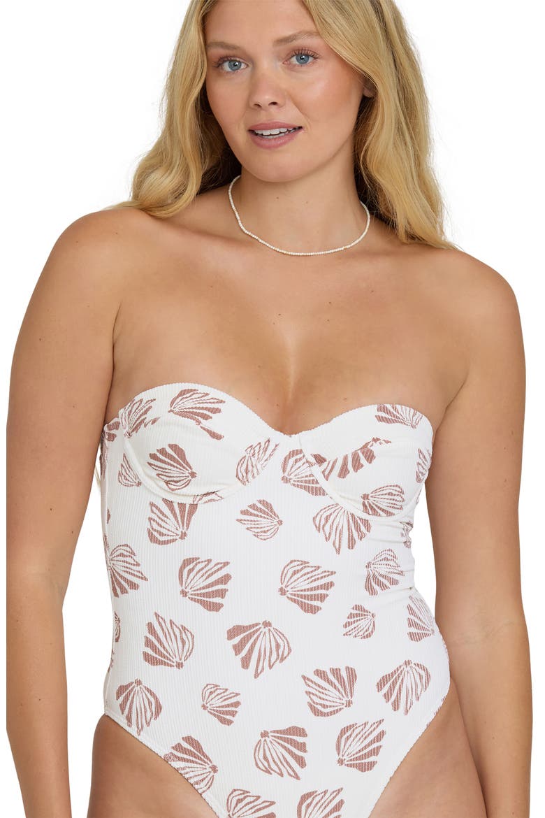 Sand Shells Hailey One-Piece Swimsuit, Alternate, color, SALT CRYSTAL