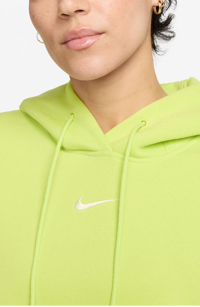 Nike Sportswear Phoenix Fleece Over-Oversized Pullover Hoodie, Alternate, color, Cyber/ Sail