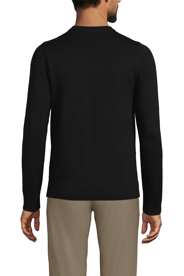 School Uniform  Cotton Modal Button Front Cardigan Sweater, Alternate, color, Black