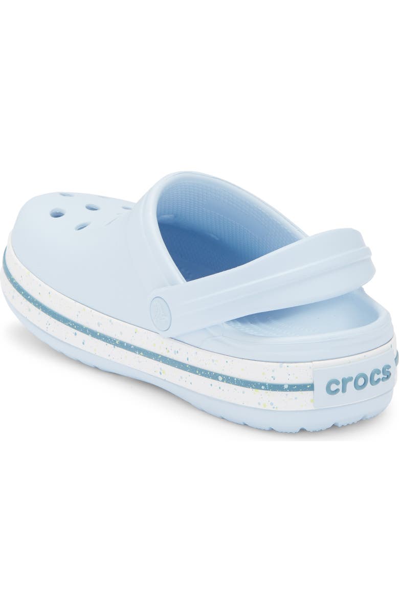 CROCS Kids' Crocband Speckled Band Clogds, Alternate, color, Blue Frost
