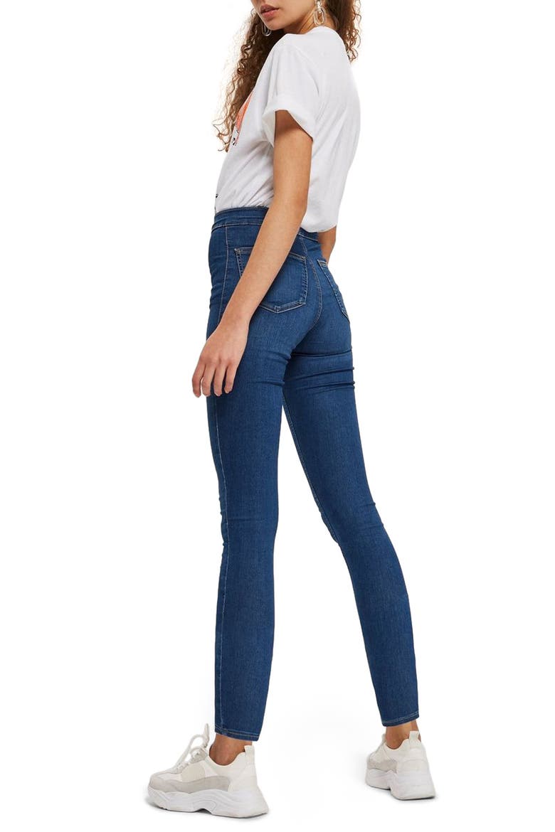 Joni High Waist Skinny Jeans, Alternate, color, BLUE