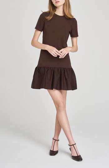 Tate Mixed Media Minidress