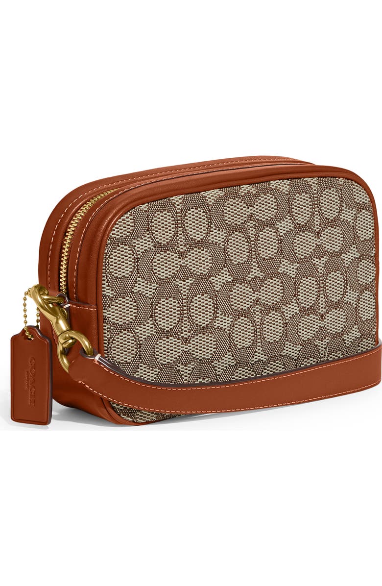 COACH Signature Jacquard Camera Bag, Alternate, color,