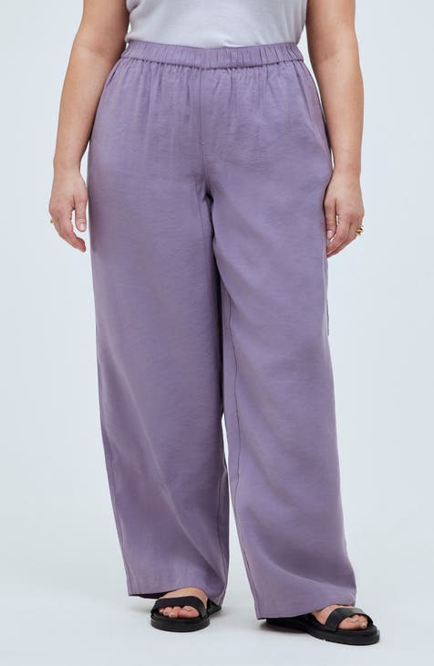 Women s Purple Plus Size Pants Leggings Nordstrom