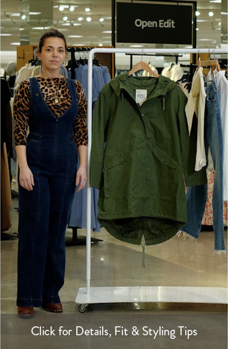 Seafaring Waterproof Linen & Cotton Hooded Coat, sales video thumbnail