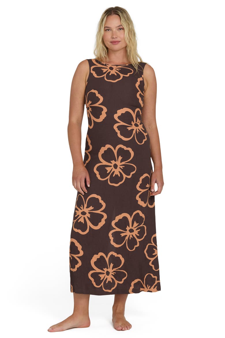 Sunkissed Maxi Dress, Alternate, color, TEAK