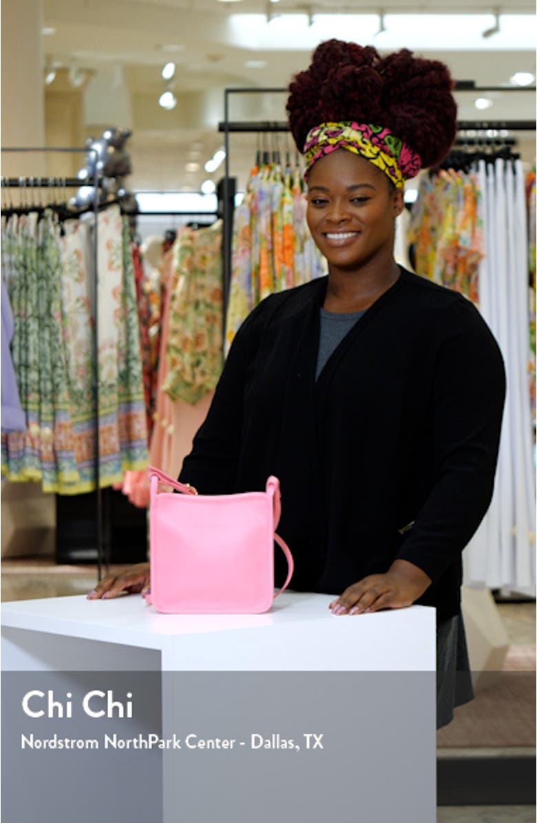 Small Le Foulonné Leather Crossbody Bag, sales video thumbnail