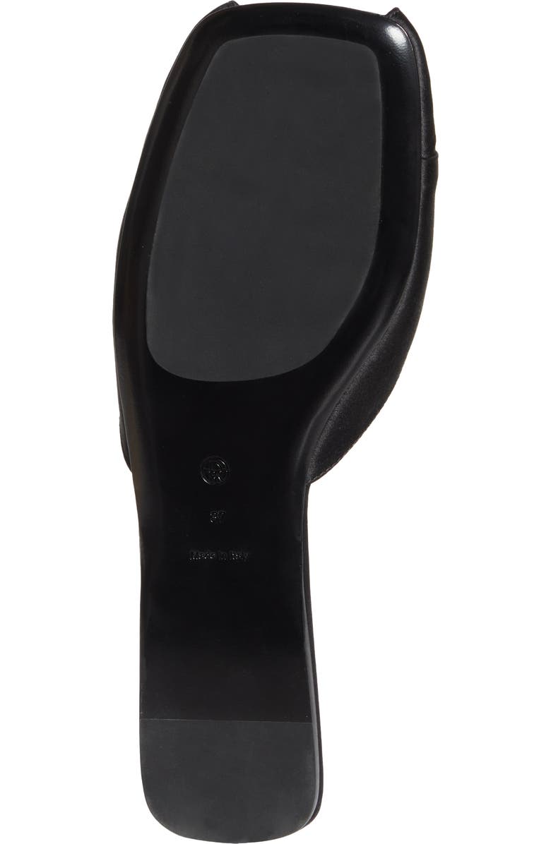 The Row Milla Satin Slide Sandal, Alternate, color,