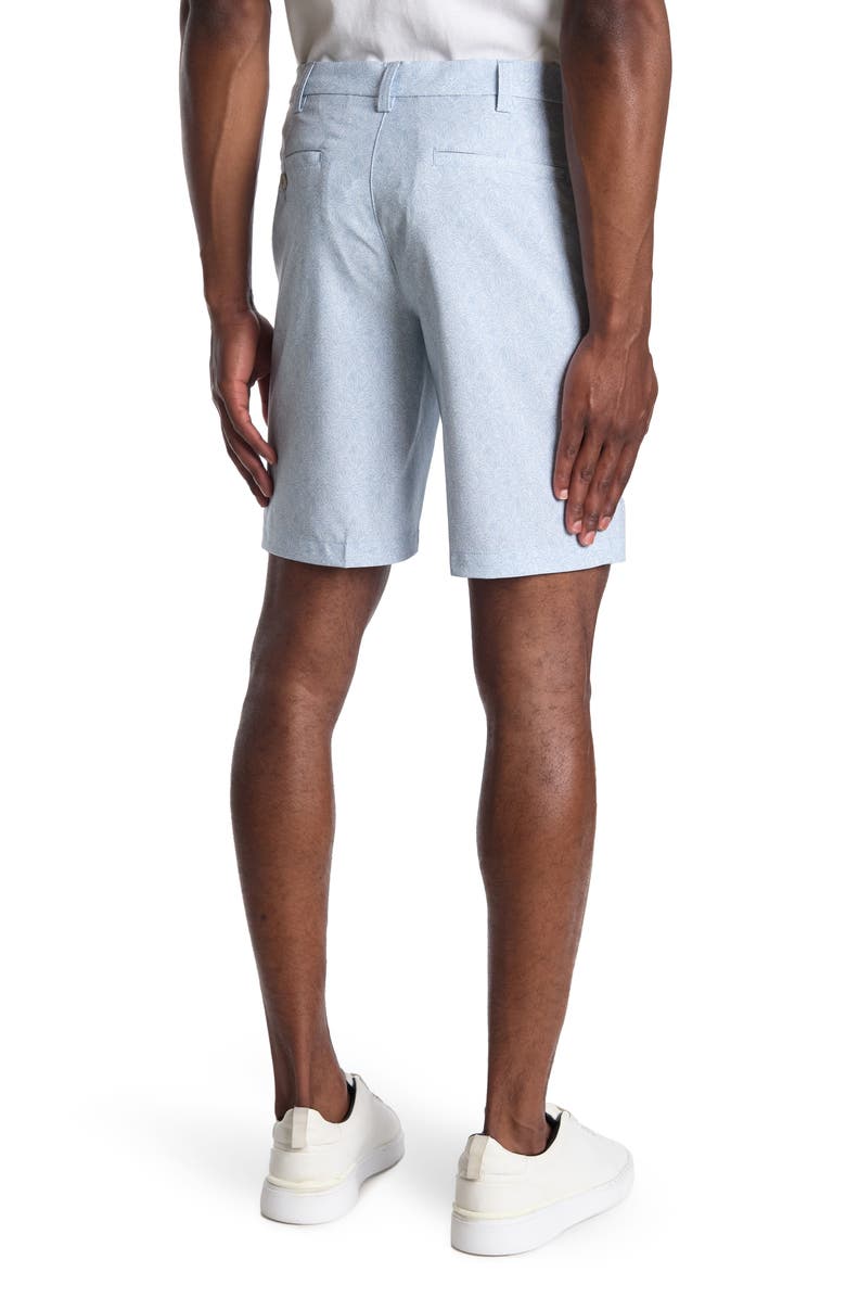 PGA TOUR Leaf Printed Shorts, Alternate, color,