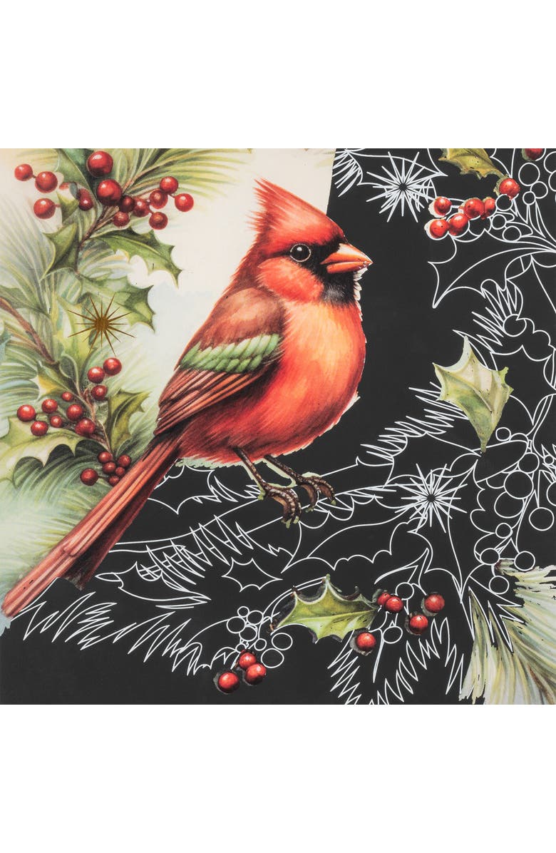 Brea Reese Scratch Art Paper Pad Home For The Holiday 14 6X8", Alternate, color,