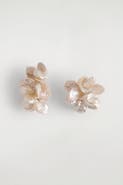 COS Mismatched Clustered Pearl Earrings