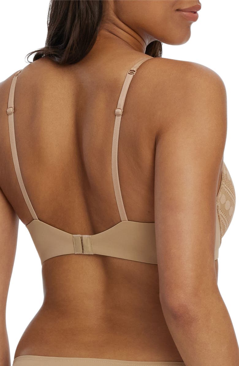 Skarlett Blue Seduced Lace Underwire Push-Up Bra, Alternate, color, Nylon