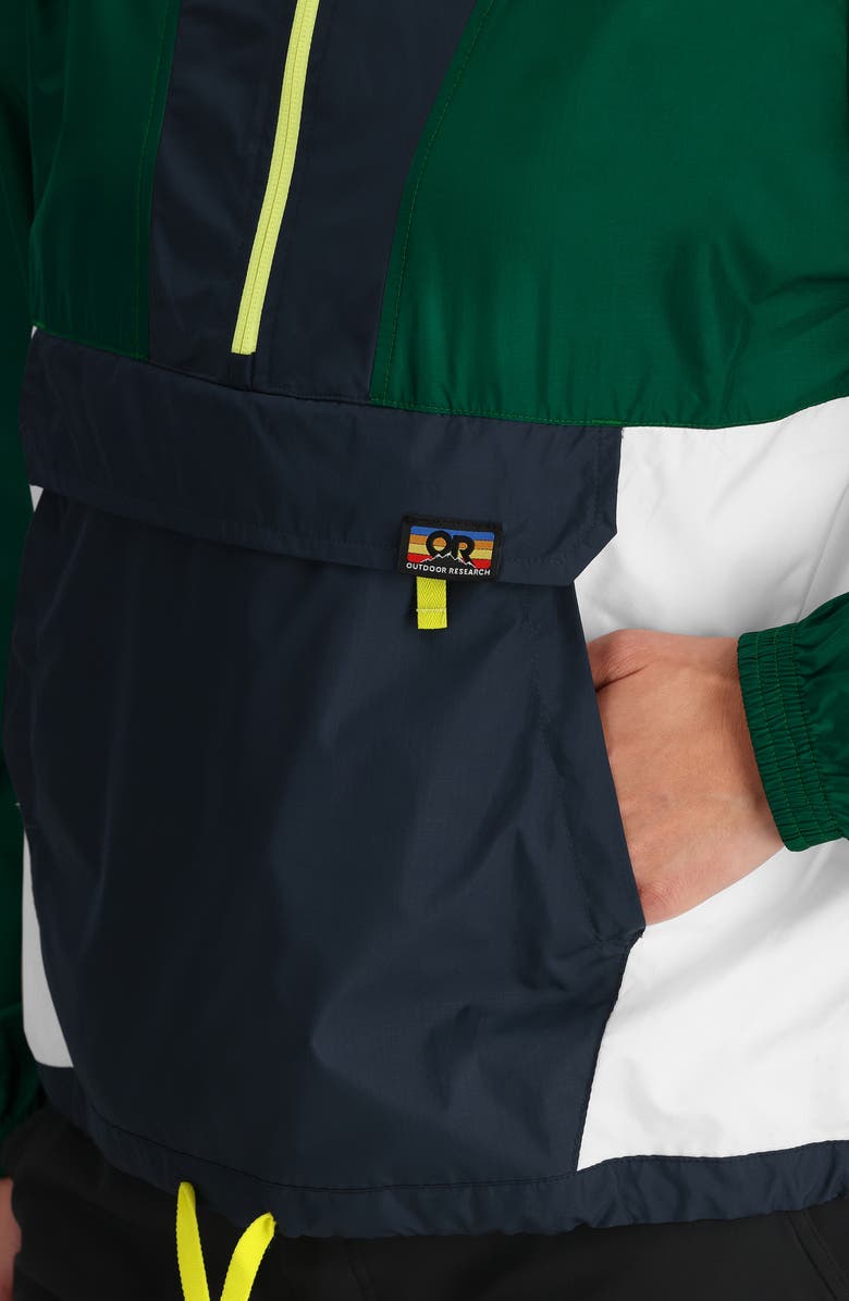 Outdoor Research Swiftbreaker Water Resistant Windbreaker Anorak, Alternate, color,