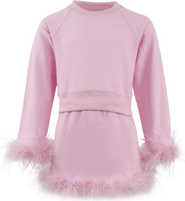 Lola + The Boys Feather Sweat Suit