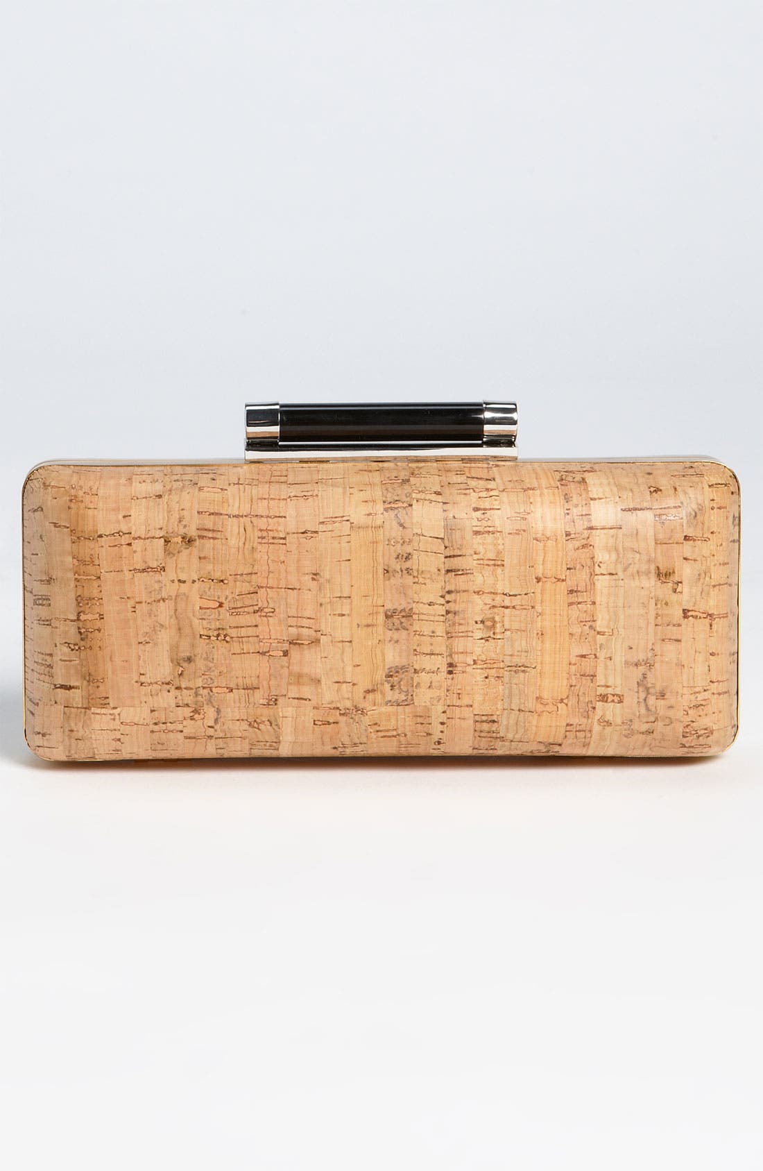 'Tonda' Cork Clutch, Alternate, color, NATURAL