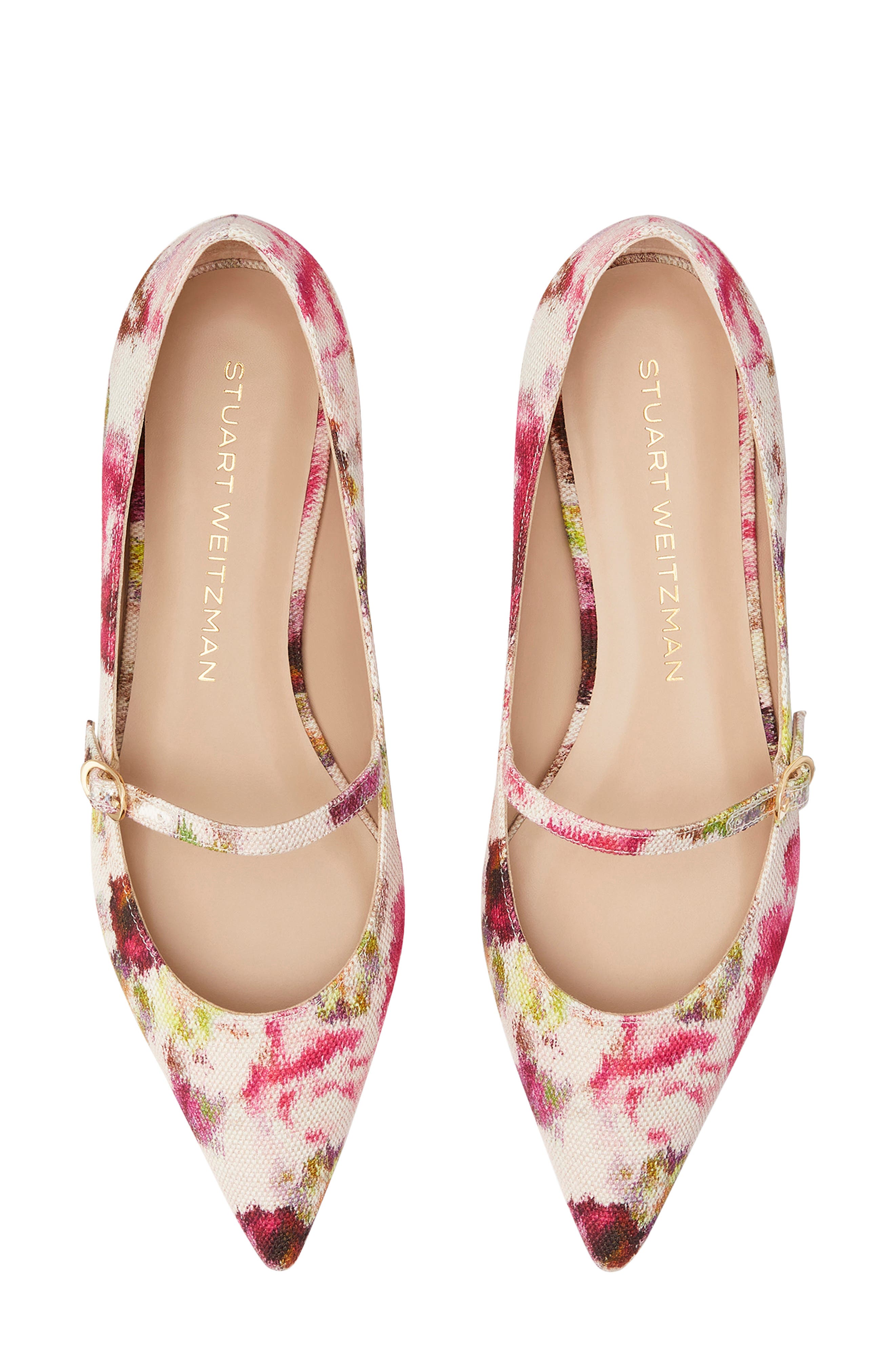Emilia Mary Jane Flat, Alternate, color, PINK MULTI