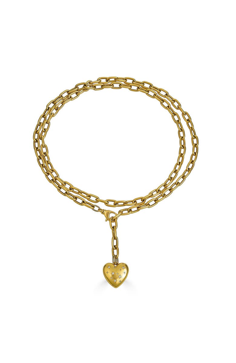 Loni Paul Jewelry Long Heart Necklace, Main, color,