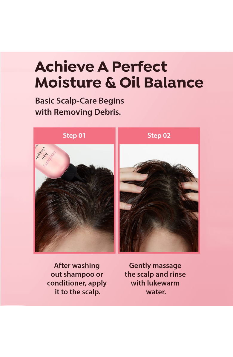 A’PIEU Raspberry Hair Vinegar Refill, Alternate, color, 