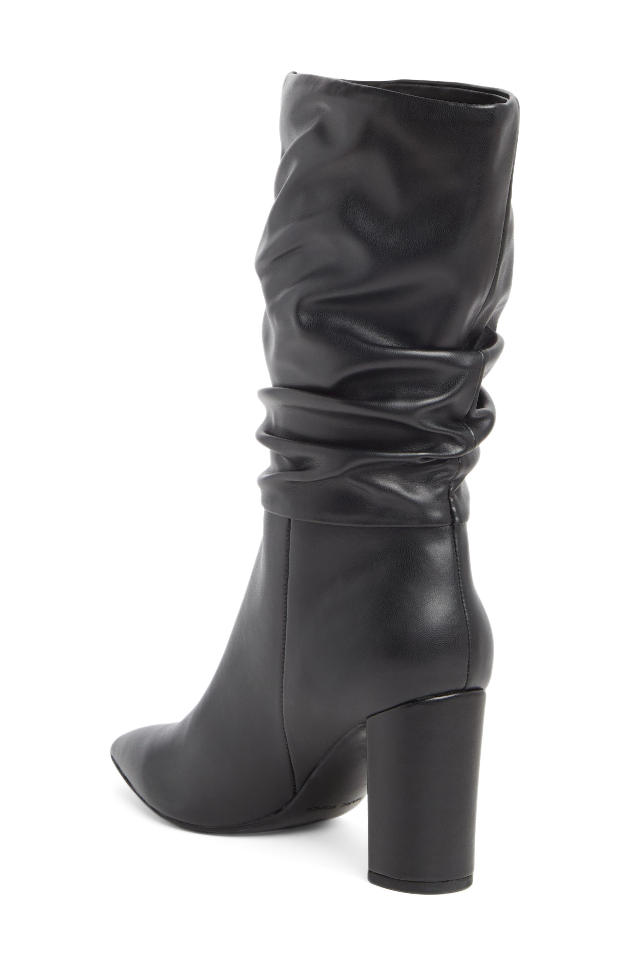 Marc Fisher Galley Slouchy Block Heel Boot, Alternate, color, 