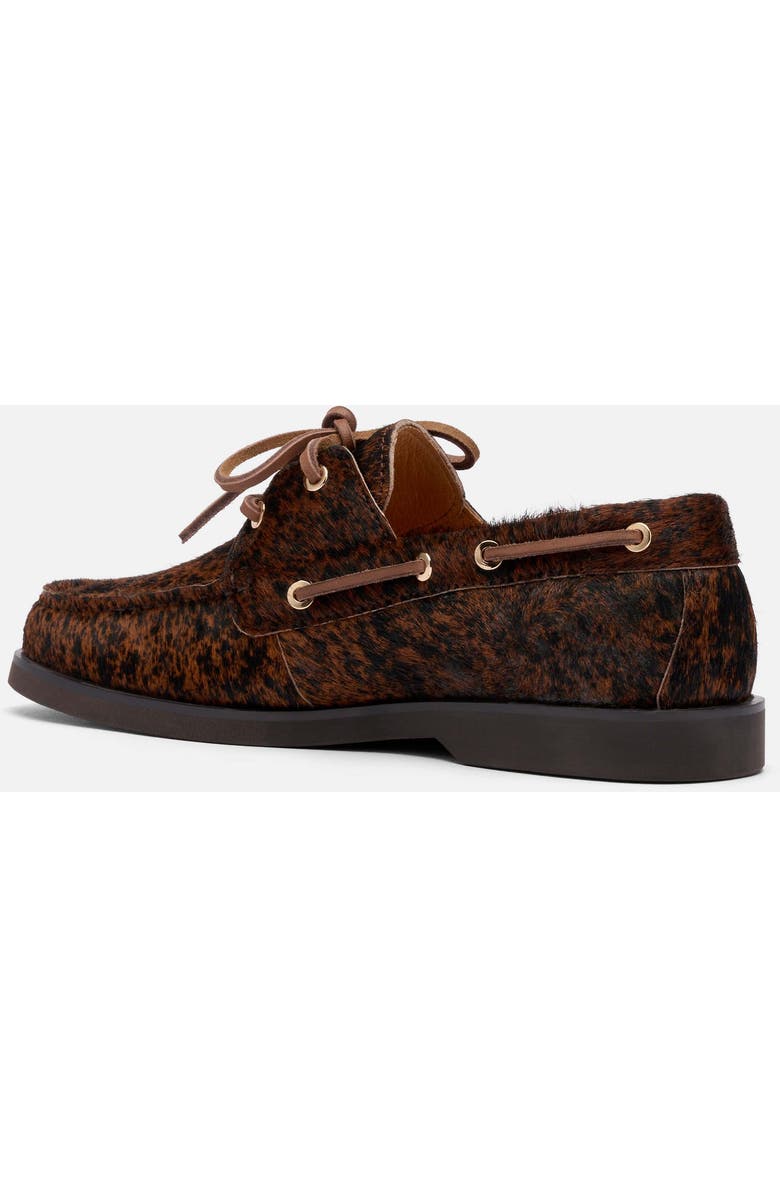 MARC NOLAN Ms. Capri Brown Cowhide Boat Shoes, Alternate, color, Brown