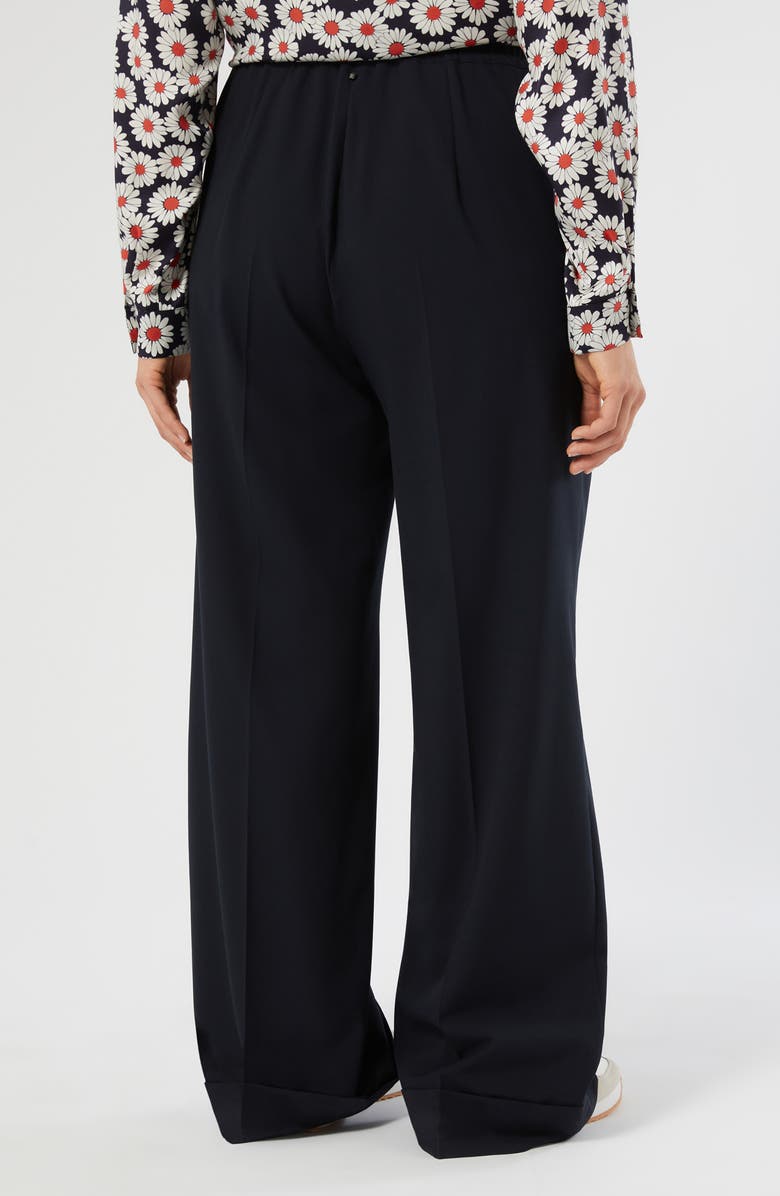Marina Rinaldi Mrs. Gocce Wide Leg Pants, Alternate, color, Midnight Blue