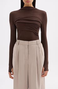 Nude Lucy Aster Mesh Top
