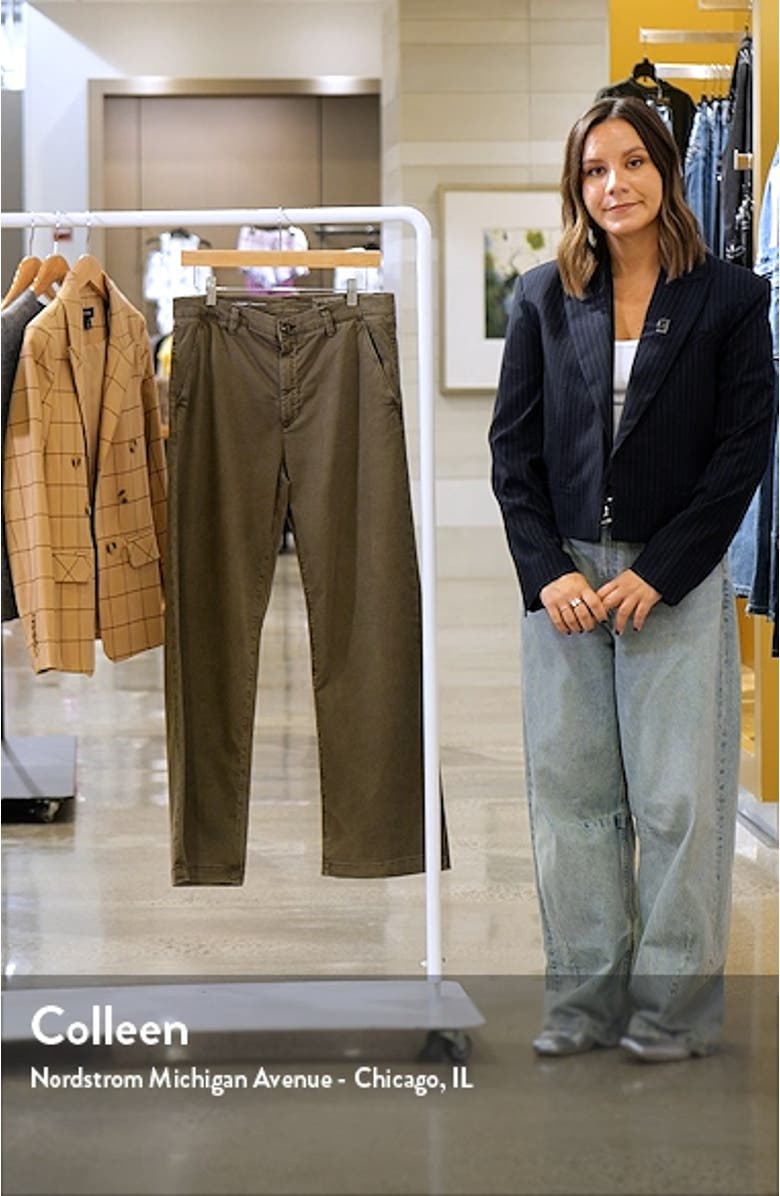 Caden Wide Leg Twill Pants, sales video thumbnail