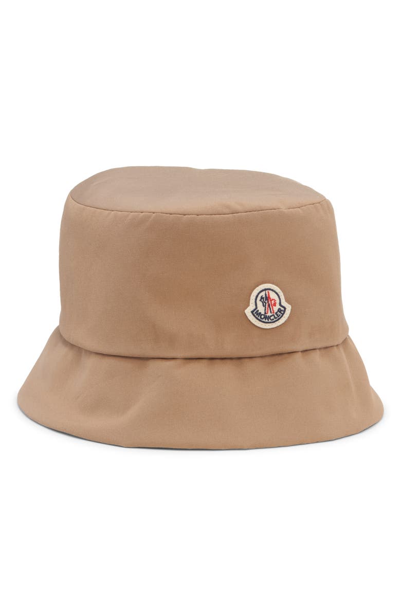 Moncler Archive DNA Reversible Bucket Hat, Alternate, color, Neutral