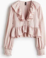 H&M Flounced Blouse