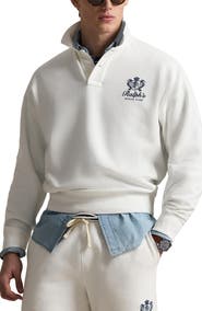 Polo Ralph Lauren Relaxed Fit Fleece Polo Sweatshirt