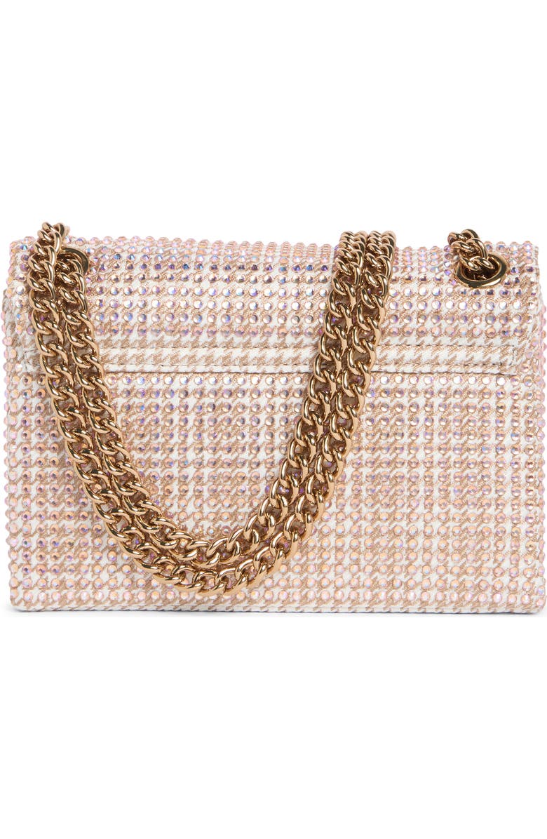 Kurt Geiger London Mini Brixton Convertible Crossbody Bag, Alternate, color, Beige Comb