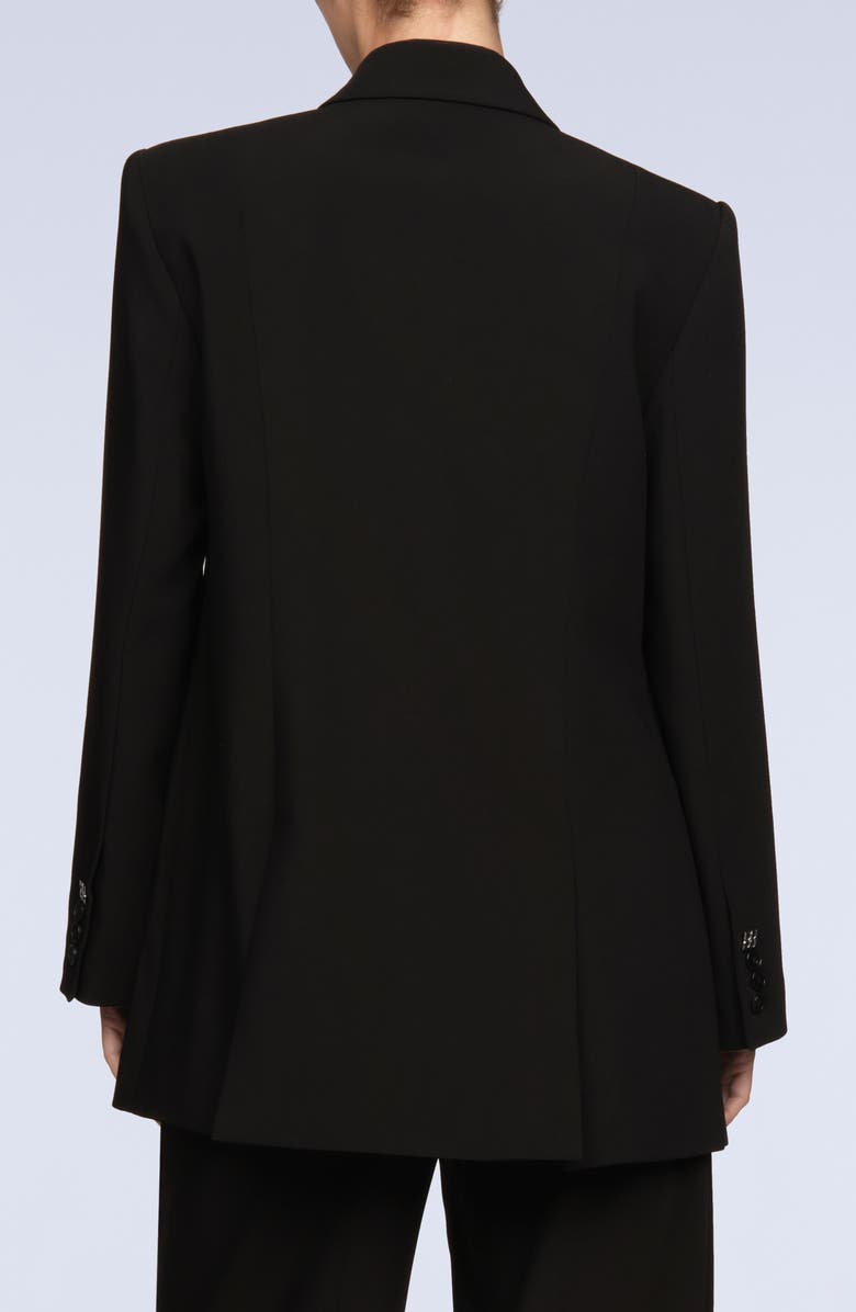 BCBGMAXAZRIA Tonya Oversize Double Breasted Blazer, Alternate, color, Black