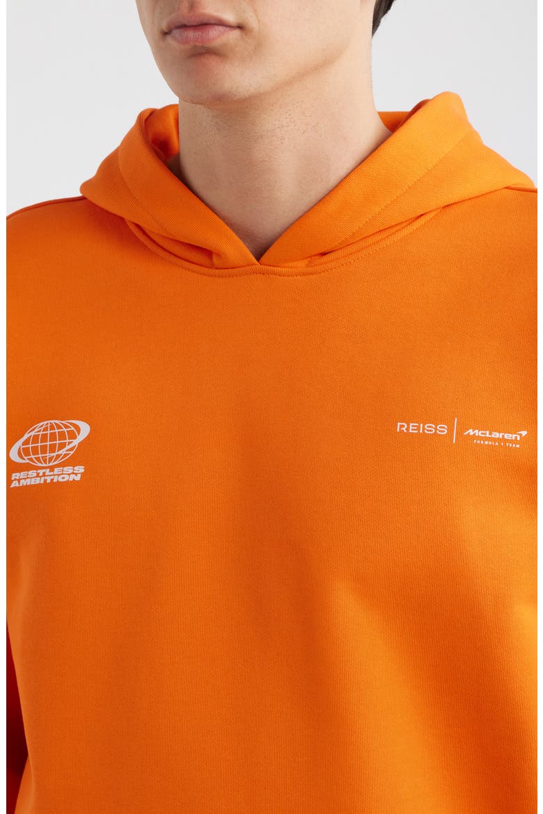 X McLaren Rowan Cotton Hoodie, Alternate, color, PAPAYA ORANGE