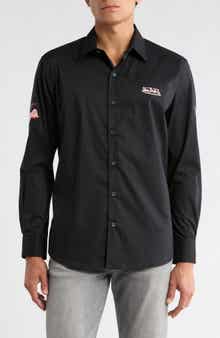 Von Dutch Logo Graphic Long Sleeve Shirt