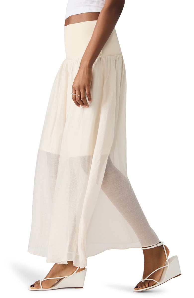 Steve Madden Amaya Maxi Skirt, Alternate, color, Oatmeal