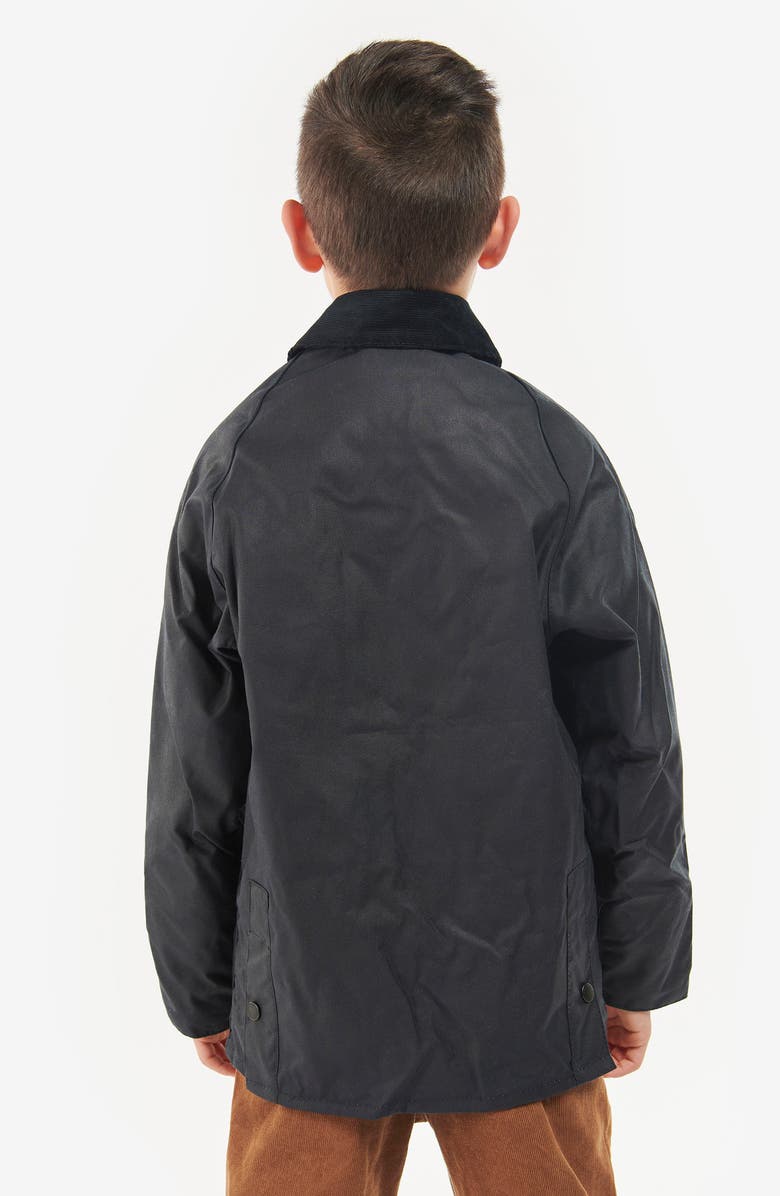 Barbour Kids' Bedale Waxed Cotton Jacket, Alternate, color, 