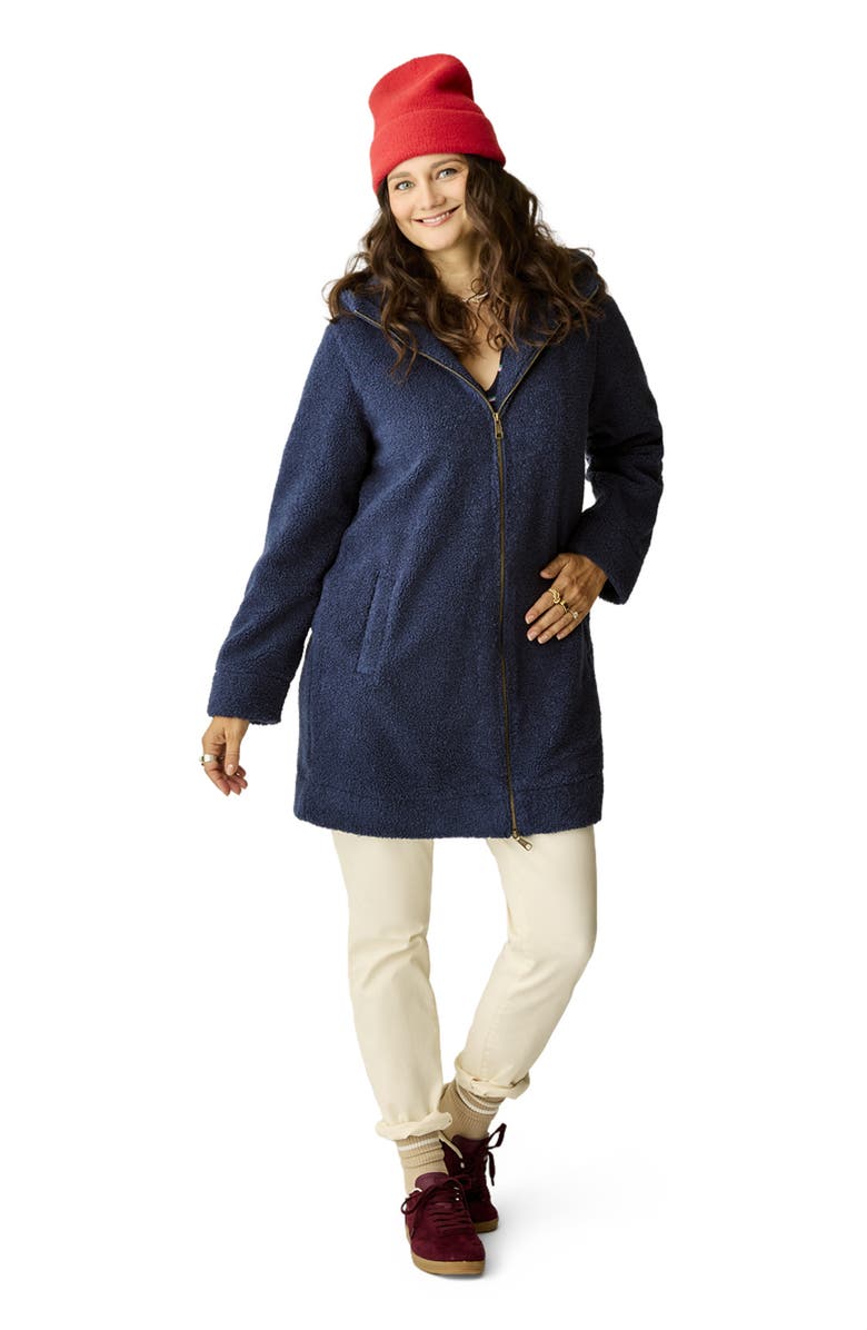 Carve Designs Indy Boucle Jacket, Alternate, color, Navy