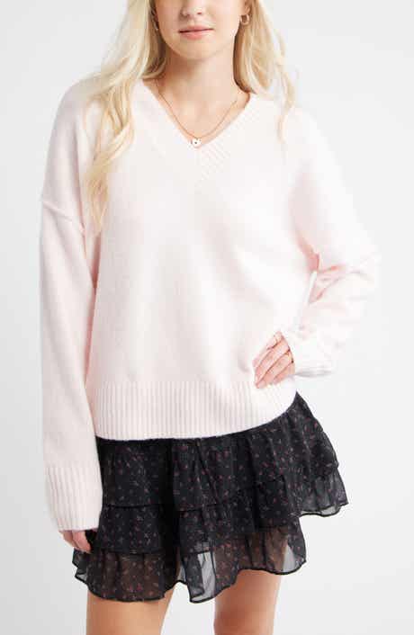 BP. Oversize Cozy V-Neck Sweater