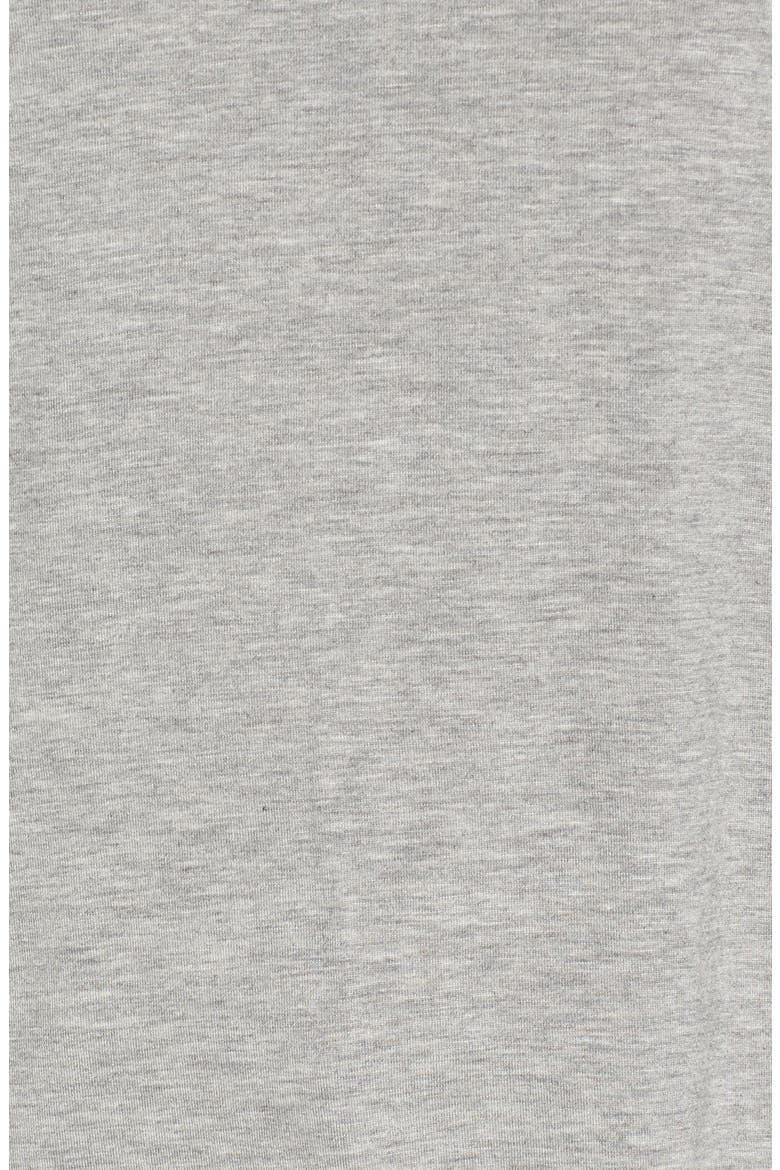 Ruffle Sleeve Tee, Alternate, color, GREY HEATHER