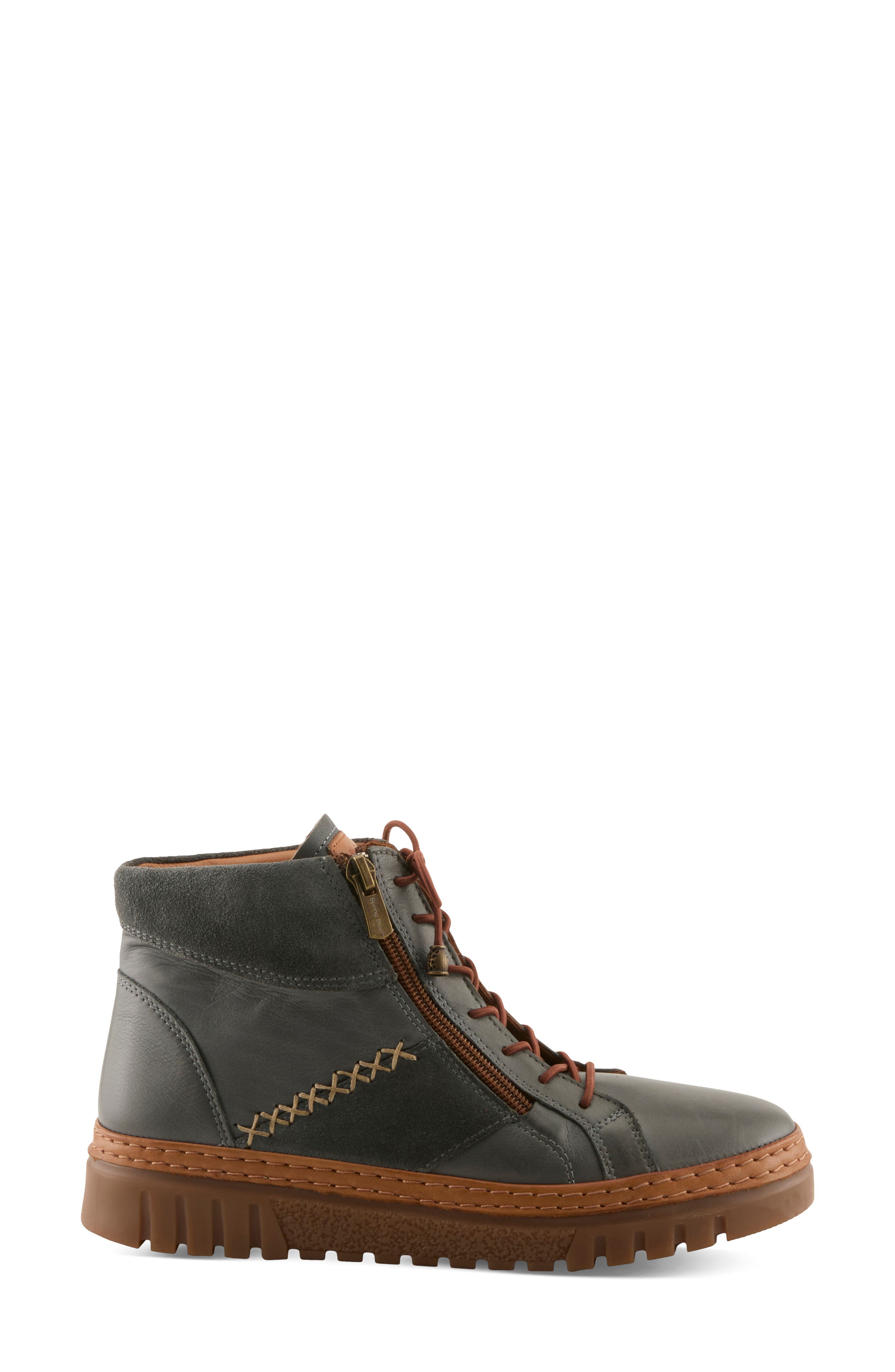 Mixmod High Top Sneaker, Alternate, color, DARK GREY