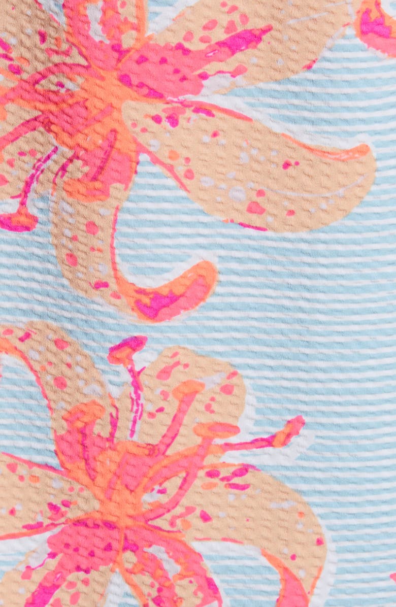 Chubbies The Bloomslam Short Sleeve Button-Down Popover Seersucker Shirt, Alternate, color,